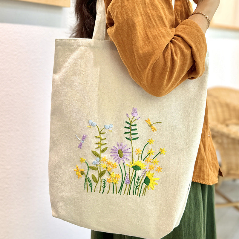 Embroidery Shoulder bag material kits