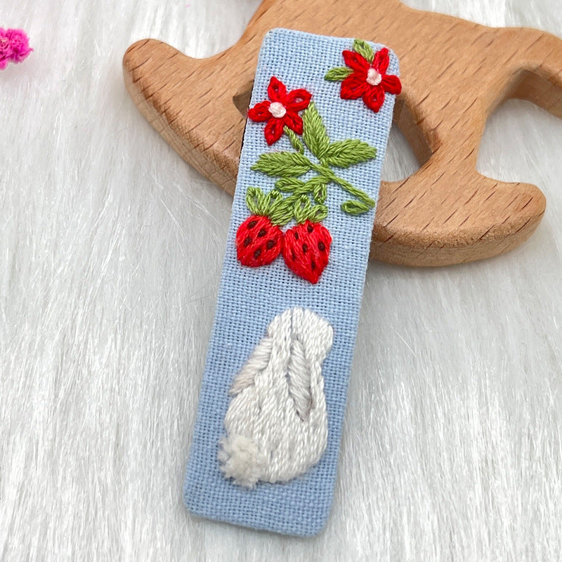 Hair clip Embroidery kits